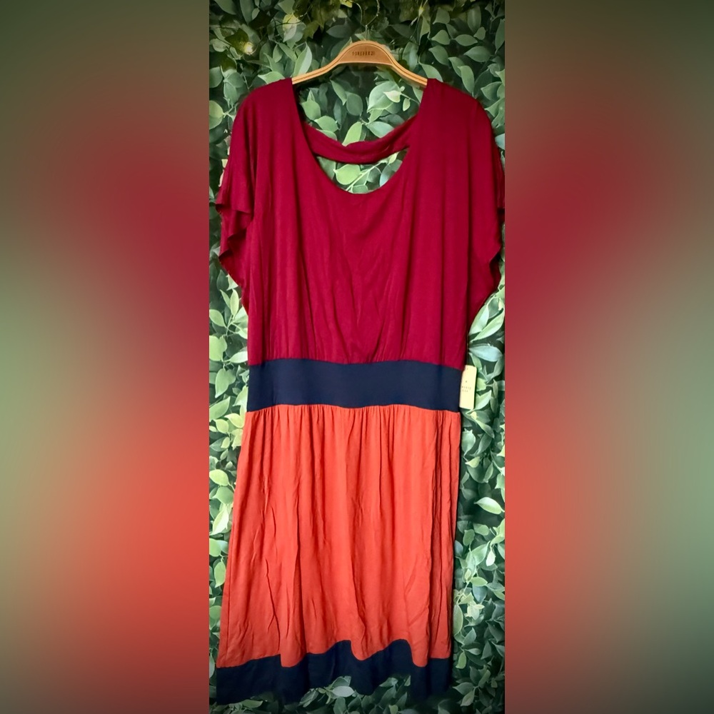 Forever21 color block dress